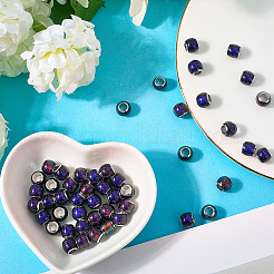 50Pcs Glass European Beads&nbsp;GLAA-PA0001-02