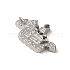 Non-Tarnish 304 Stainless Steel Pendants&nbsp;STAS-L022-327P