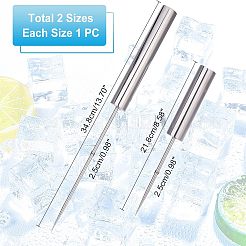 2Pcs 2 Style 201 Stainless Steel Ice Pick&nbsp;TOOL-UN0001-14