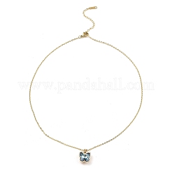 Butterfly Glass Pendant Necklaces&nbsp;NJEW-E105-06KCG-01