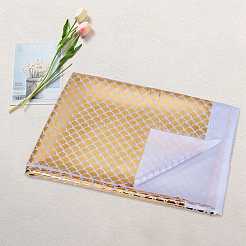 Polyester Fish Scale Fabric&nbsp;DIY-WH20063-038D