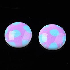 Opaque Resin Cabochons&nbsp;CRES-S308-001