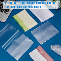 Plastic Cloth Book Cover and Sticker Paper&nbsp;OFST-WH0012-002