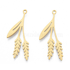 201 Stainless Steel Pendants&nbsp;STAS-N090-LA971-2