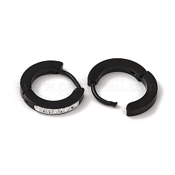 3 Pairs 3 Styles 304 Stainless Steel Clay Crystal Rhinestone Huggie Hoop Earrings for Women&nbsp;EJEW-K279-08A-P