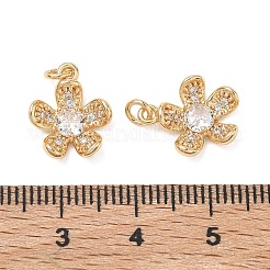 SHEGRACE Brass Clear Cubic Zirconia Pendants&nbsp;XGRQ3K935-542G