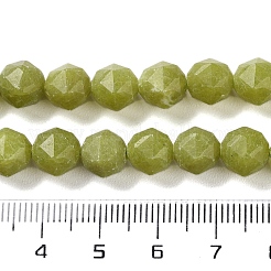Natural Olive Jade Beads Strands&nbsp;G-NH0021-A17-01