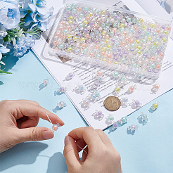 200Pcs Transparent Acrylic Beads&nbsp;TACR-UN0001-04