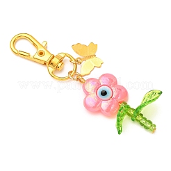 Flower Acrylic Pendant Decorations&nbsp;HJEW-JM04156