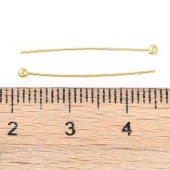 Brass Ball Head Pins&nbsp;KK-N254-49C-G