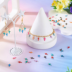 50Pcs 304 Stainless Steel Enamel Charms&nbsp;STAS-TA0003-32B