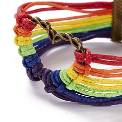 Rainbow Pride Bracelet&nbsp;BJEW-F424-02