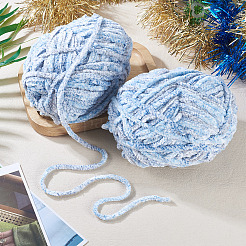 2 Skeins Polyester Yarn for Knitting & Crochet&nbsp;OCOR-TA0003-09B