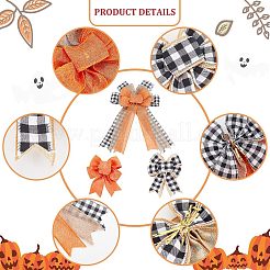 5Pcs 3 Style Ployester Bowknot Display Decoration&nbsp;DIY-CA0004-36