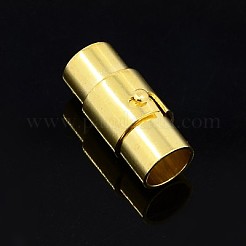 Brass Locking Tube Magnetic Clasps&nbsp;MC076-M