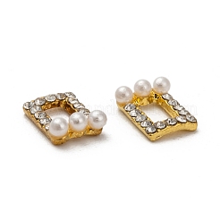 Alloy Rhinestone Cabochons&nbsp;MRMJ-MSMC001-03