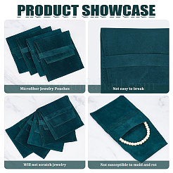 Velvet Jewelry Flap Pouches&nbsp;X-ABAG-WH0038-43D
