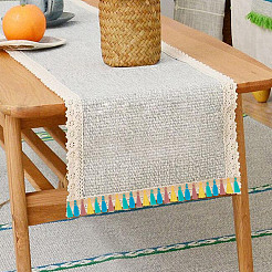 Colorful Polyester Tassel Fringe Trimming&nbsp;OCOR-WH0003-040