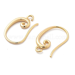 Brass Earring Hooks&nbsp;KK-G516-02G