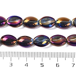 Electroplate Glass Beads Strands&nbsp;EGLA-B005-01A-FR03