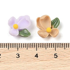 Opaque Resin Decoden Cabochons&nbsp;CRES-I034-03