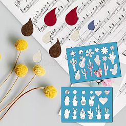 Acrylic Earring Handwork Template&nbsp;DIY-WH0359-035