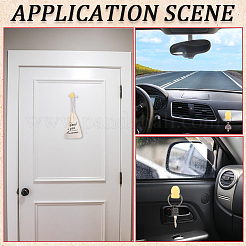 20Pcs Self-adhesive ABS Plastic Car Headrest Hook&nbsp;FIND-CP0002-50D