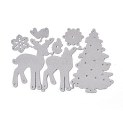 Christmas Tree Elk Carbon Steel Cutting Dies Stencils&nbsp;DIY-M003-10