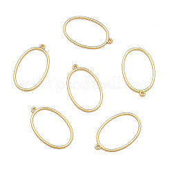 Alloy Open Back Bezel Pendants&nbsp;X-PALLOY-T085-08LG