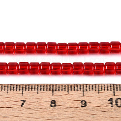 Transparent Glass Beads Strands&nbsp;GLAA-N065-4x4mm-A04