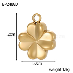 304 Stainless Steel Charms&nbsp;STAS-OY009-67G