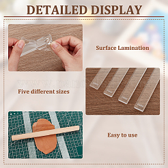 2 Sets Transparent Acrylic Clay Press Board&nbsp;TOOL-BC0002-60