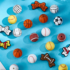 12 Styles Silicone Beads&nbsp;SIL-PA0001-06