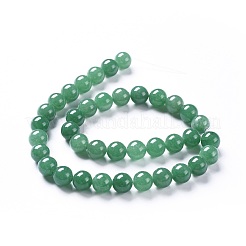 Dyed Natural Jade Beads Strands&nbsp;G-I261-E01-10mm-1