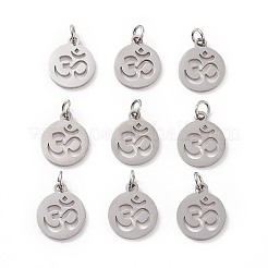 Non-Tarnish 304 Stainless Steel Charms&nbsp;STAS-Q201-T446S