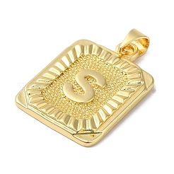 Rack Plating Brass Pendants&nbsp;KK-B092-42G-S