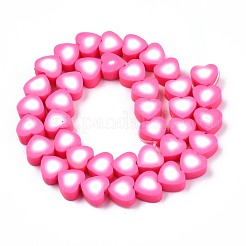Handmade Polymer Clay Bead Strands&nbsp;CLAY-S096-044E