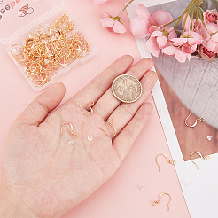 120Pcs Brass Earring Hooks&nbsp;KK-BBC0002-47