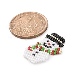 Handmade MIYUKI Japanese Seed Loom Pattern Seed Beads&nbsp;PALLOY-MZ00059-06