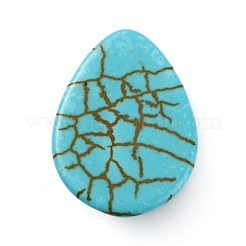 Synthetic Howlite Cabochons&nbsp;TURQ-WH0001-02H-01