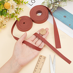 2 Rolls 2 Styles 3 Yards Double Face Imitation Leather Cord&nbsp;LC-WR0001-01A