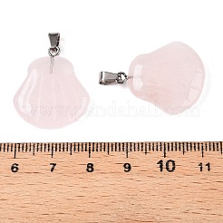Natural Rose Quartz Pendants&nbsp;G-T138-208C