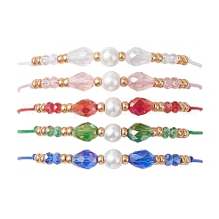 Glass & Seed Beads Braided Bead Bracelets&nbsp;BJEW-MZ00283