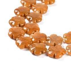 Natural Topaz Jade Beads Strands&nbsp;G-NH0028-01B