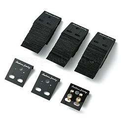 180Pcs Rectangle Plastic Earring Display Cards&nbsp;EDIS-FS0001-01A