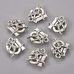 Tibetan Style Alloy Pendants&nbsp;LS-TIBEP-GC149-AS-RS