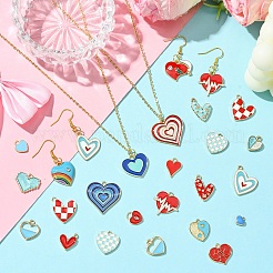 30Pcs 15 Styles Alloy Pendants&nbsp;FIND-YW0005-13