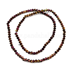 Transparent Electroplate Glass Beads Strands&nbsp;LS-EGLA-A039-T3mm-UA04