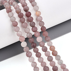 Natural Purple Aventurine Beads Strands&nbsp;G-T106-278