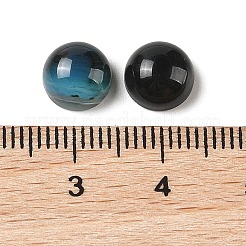 Natural Blue Agate Cabochons&nbsp;G-B082-07A-04
